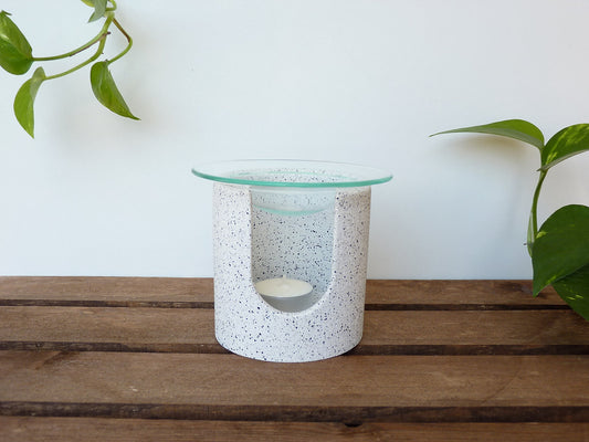 Brûle-parfum artisanal - Effet Granit | DERNIÈRES PIÈCES !