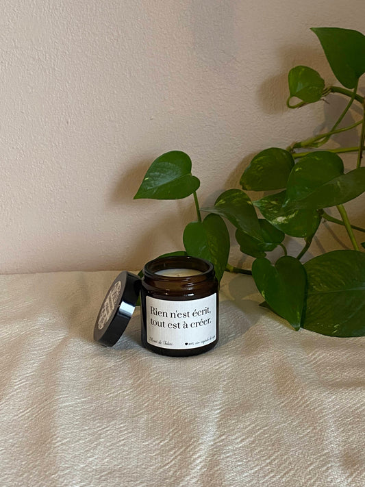 Rien n'est écrit, tout est à créer - monoï