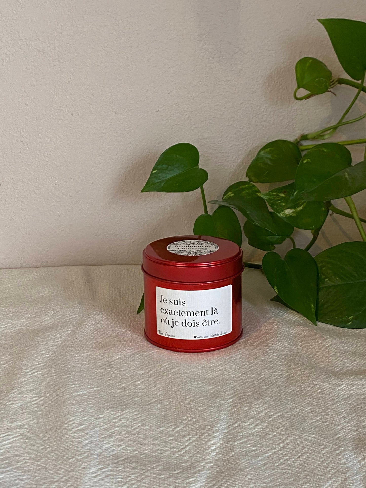 Je suis exactement là...- pain d'épices