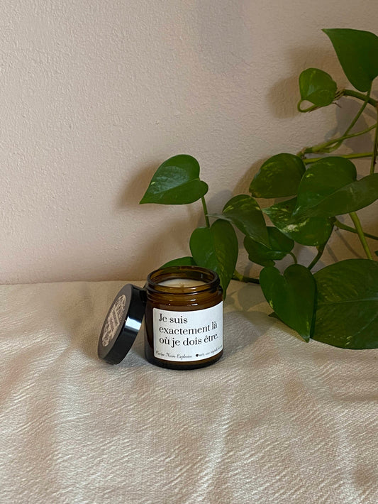 Je suis exactement là...