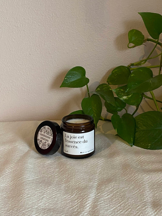 La joie est l"essence du succès