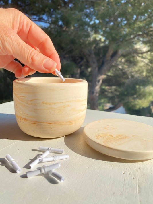 Pot à messages + 1 sachet de 30 messages | Lumineuses Créations