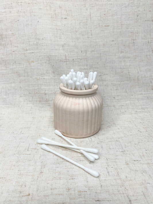 Joli petit pot / mini vase pour fleurs séchées - Terracotta léger