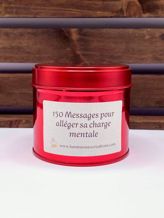 Pot à messages - 150 messages pour ALLÉGER SA CHARGE MENTALE