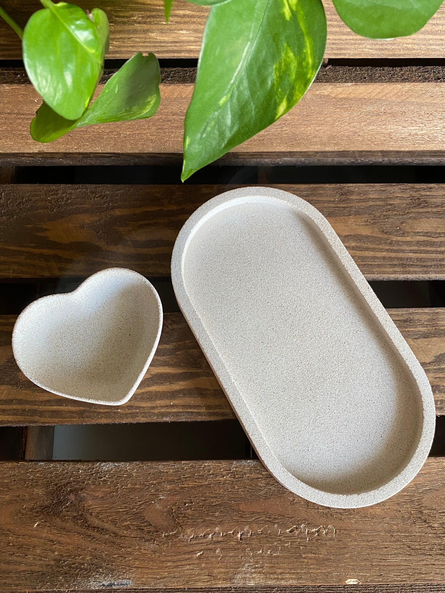 Ensemble vide-poche - Effet Sable