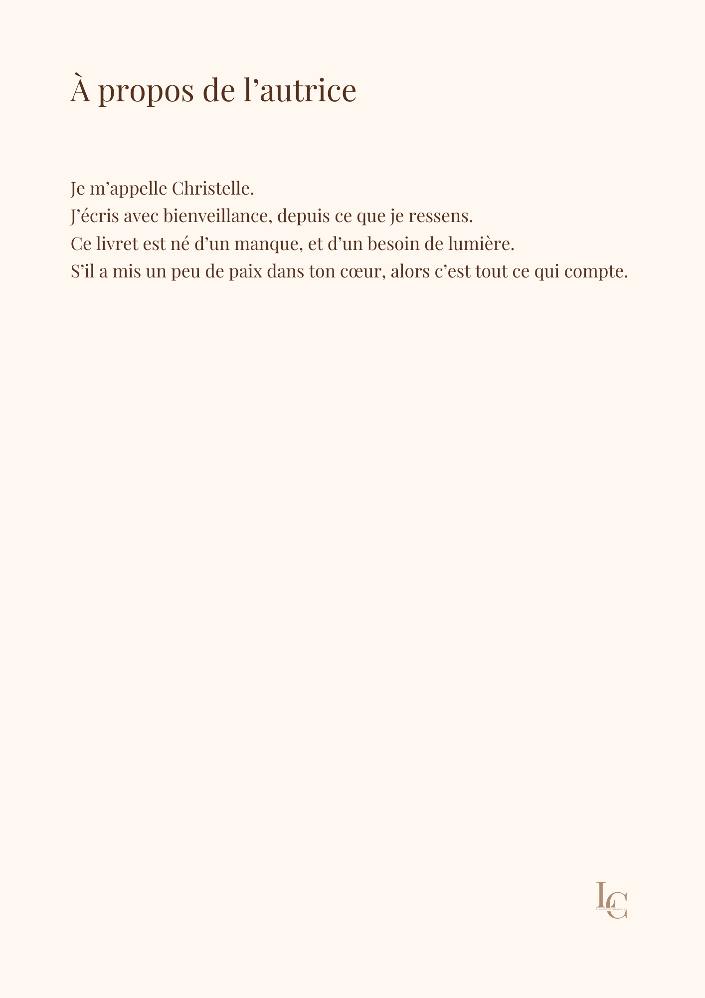 NOUVEAU - Ebook “Là où le manque devient lumière” – un chemin doux vers la paix intérieure - PRIX DE LANCEMENT