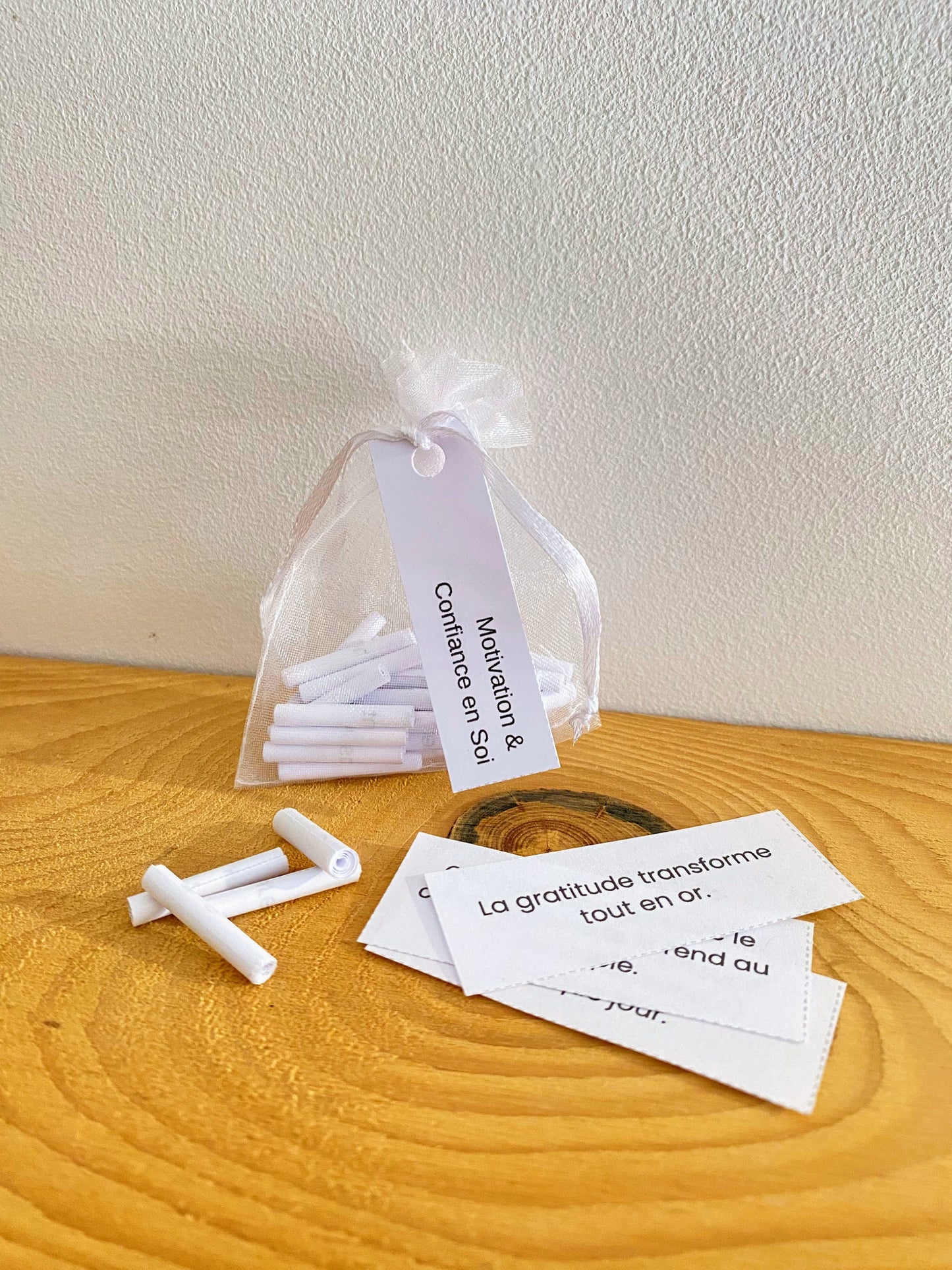 Sachet de 30 messages positifs «ABONDANCE FINANCIÈRE»