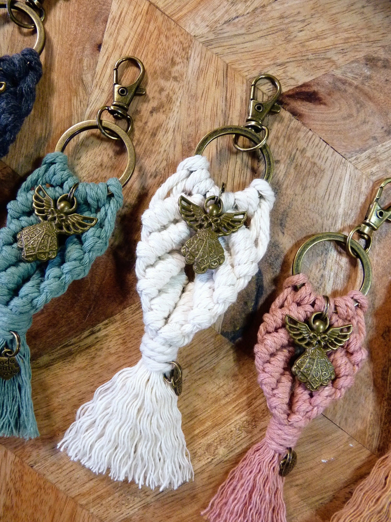 Décorations en macramé