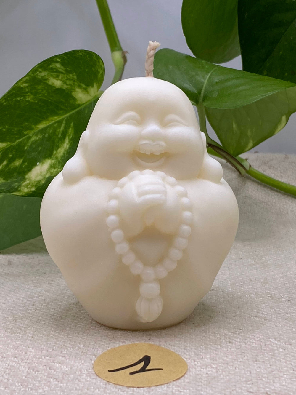 Bougie Bouddha Rieur