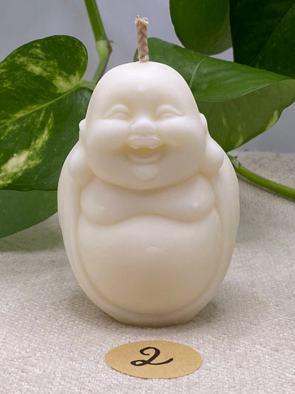 Bougie Bouddha Rieur