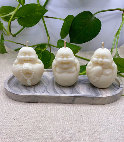Bougie Bouddha Rieur