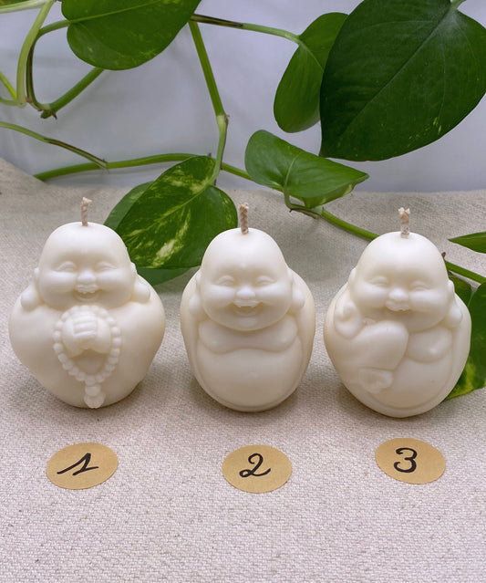 Bougie Bouddha Rieur
