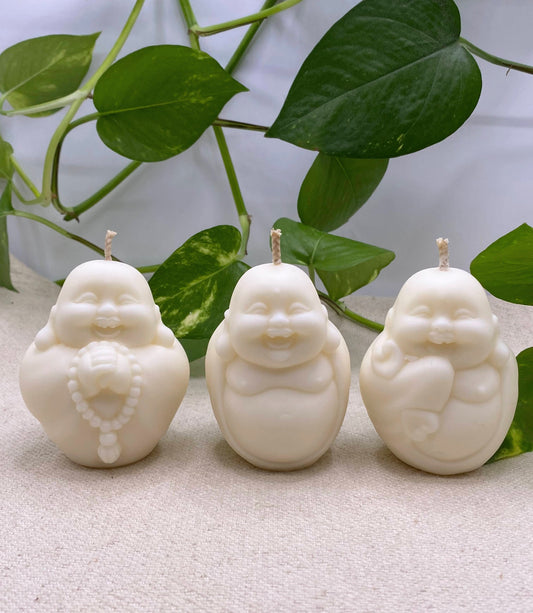 Bougie Bouddha Rieur