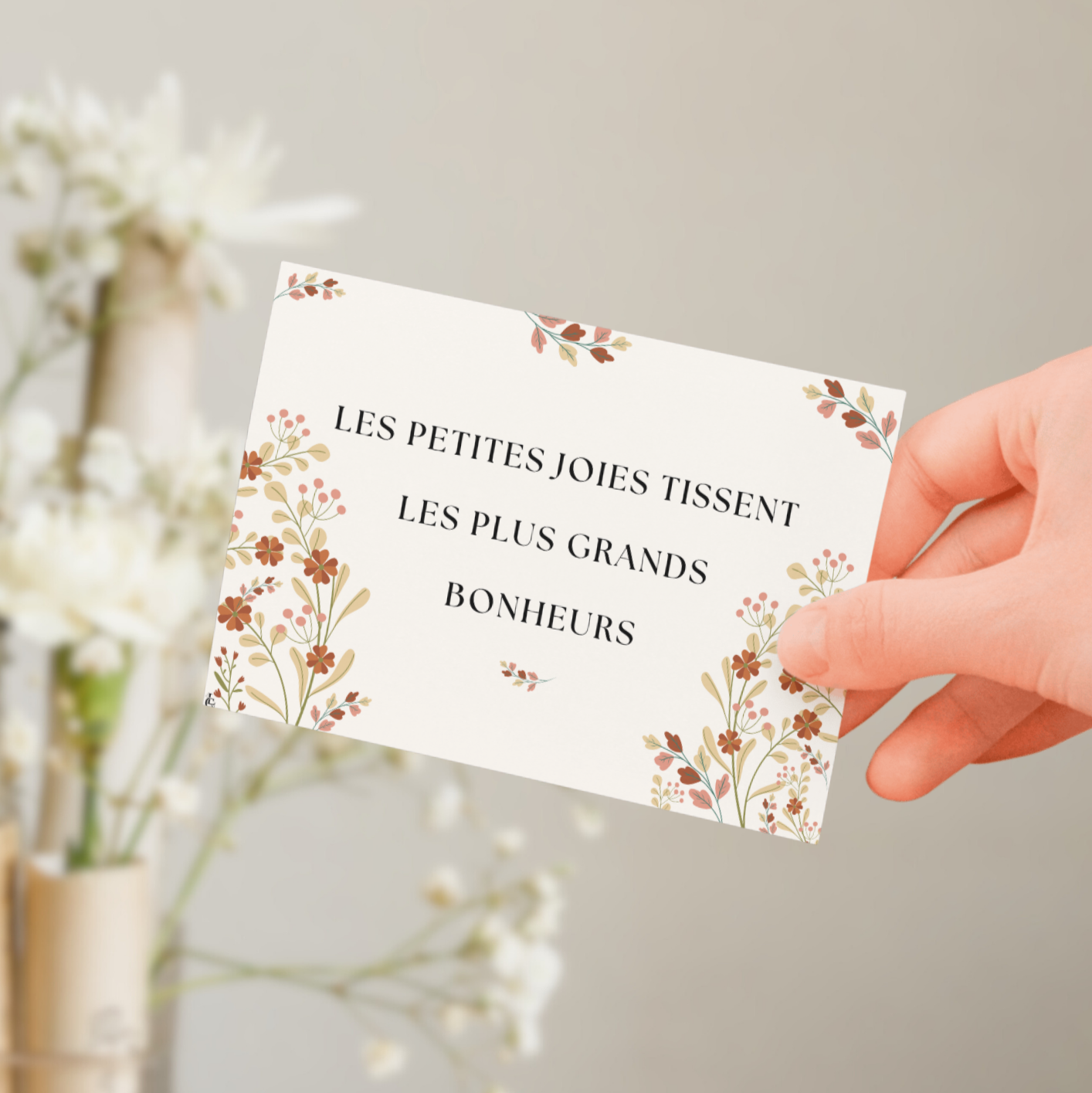 Carte postale numérique - Design 3