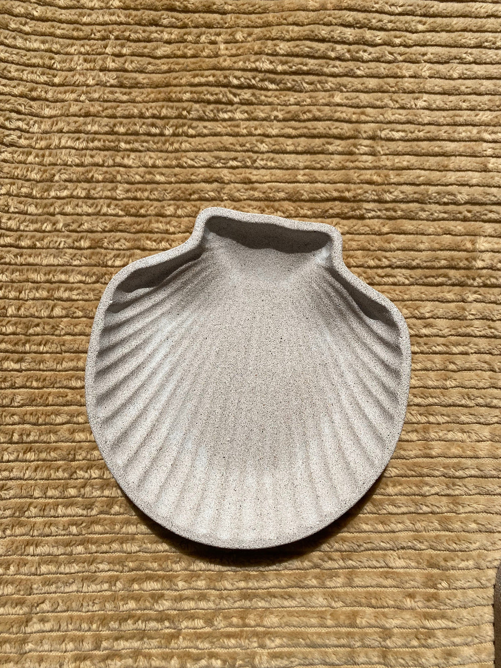 Coupelle Coquillage effet Sable naturel