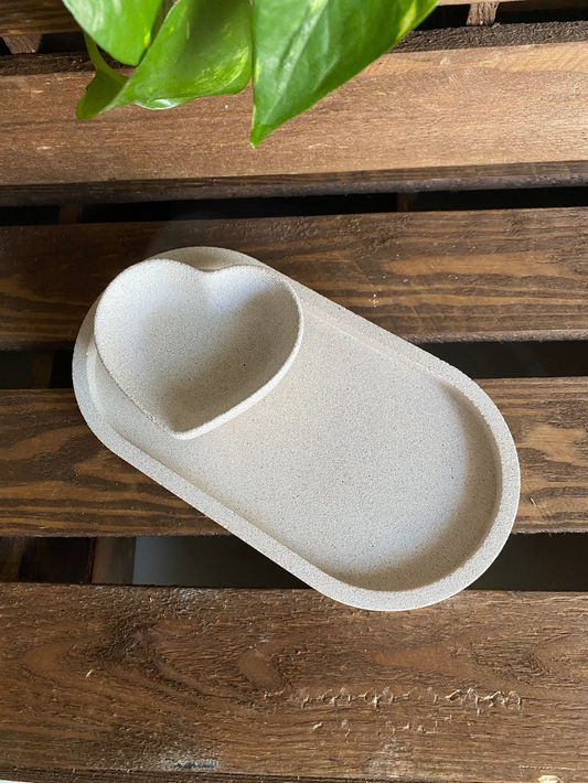 Ensemble vide-poche - Effet Sable naturel