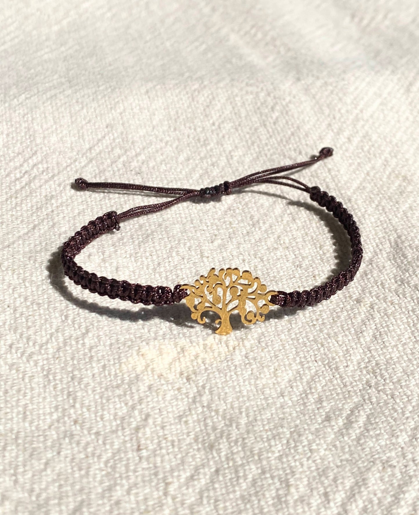 Bracelet fin en macramé -  Arbre de vie - Édition limitée