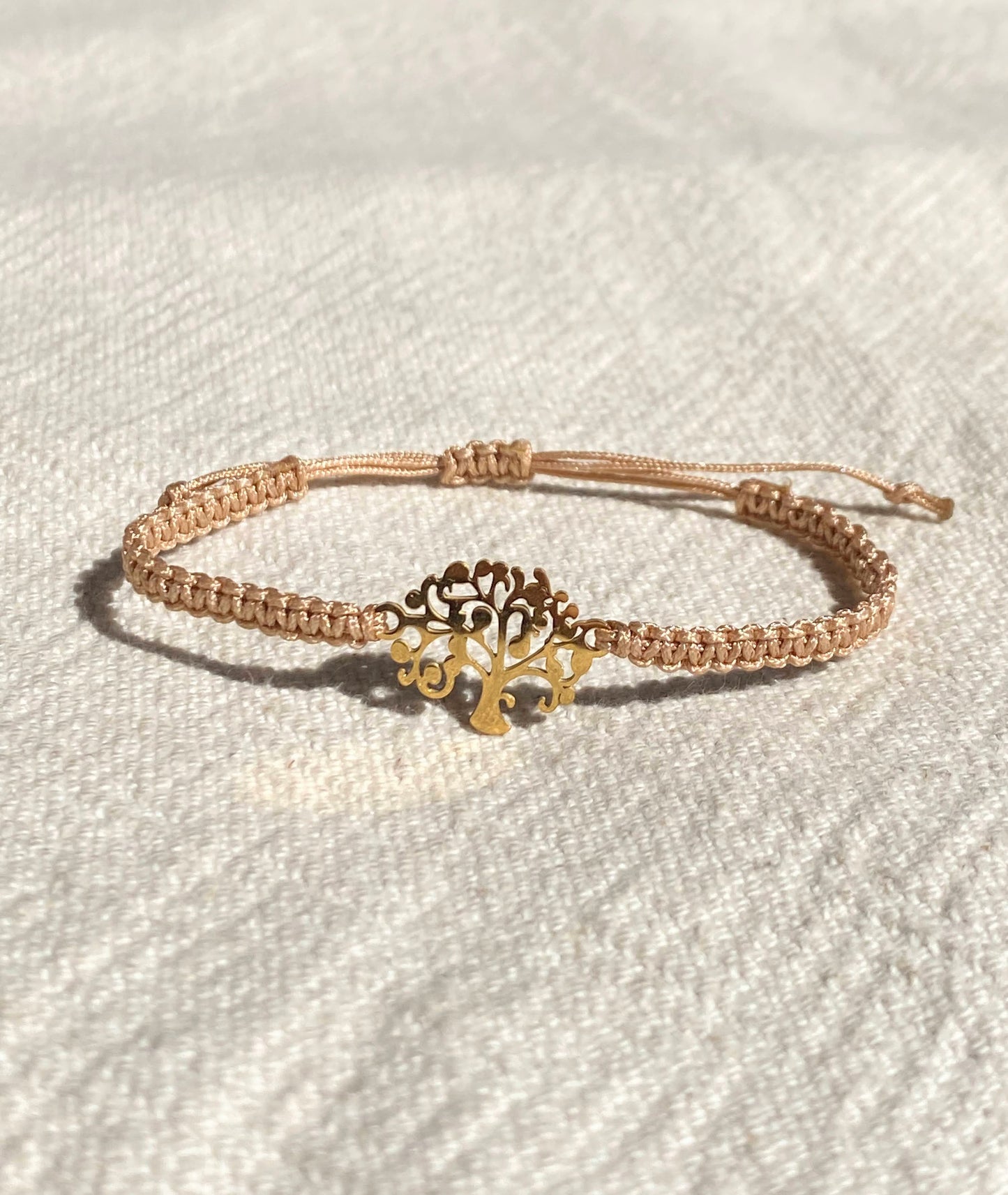 Bracelet fin en macramé -  Arbre de vie - Édition limitée