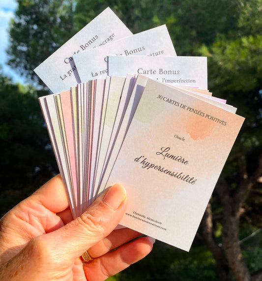 Duo d’oracles - Lumière d’hypersensibilité & L’Âme en équilibre - à imprimer