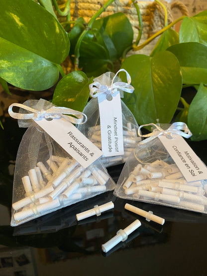 Sachet de 30 messages positifs «ABONDANCE FINANCIÈRE»