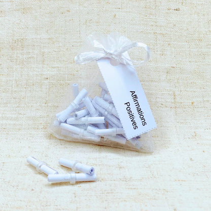 AFFIRMATIONS POSITIVES - Sachet 30 messages inspirants à piocher