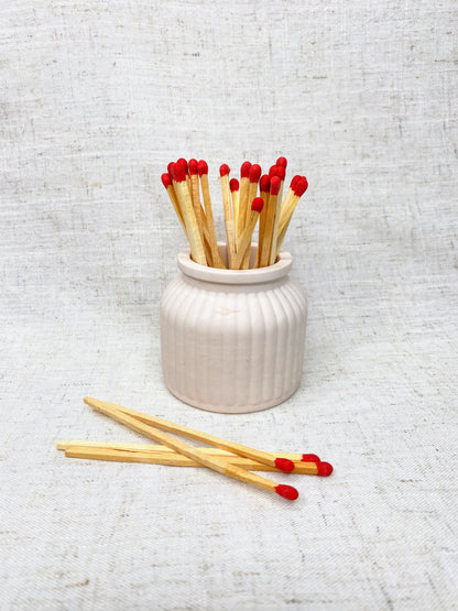 Joli petit pot / mini vase pour fleurs séchées - Terracotta léger