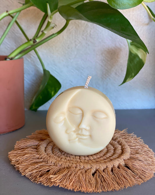 Bougie la Lune et le Soleil