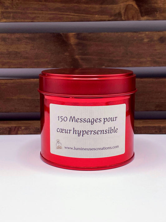 Pot à messages - 150 messages pour coeur hypersensible