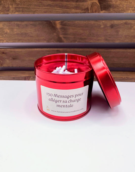 Pot à messages - 150 messages pour ALLÉGER SA CHARGE MENTALE