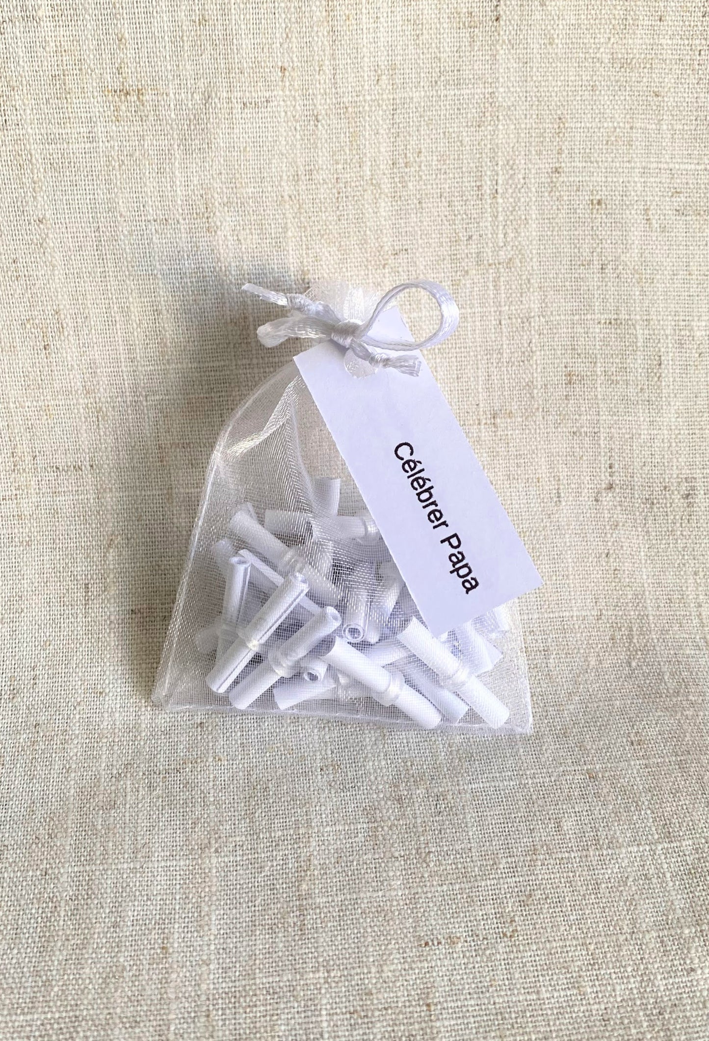 CÉLÉBRER PAPA - Sachet de 30 messages inspirants à piocher