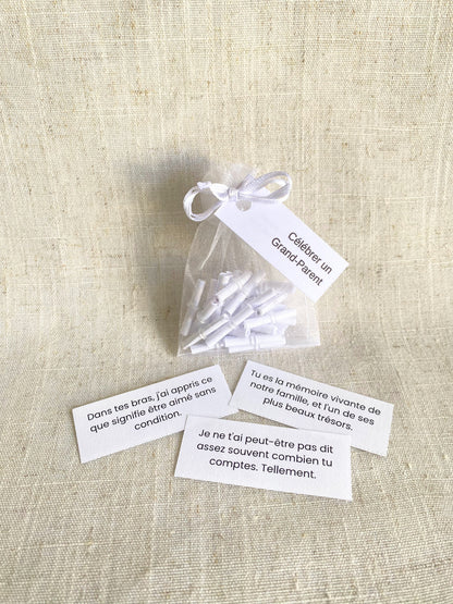 CÉLÉBRER UN GRAND-PARENT - 30 messages inspirants à piocher