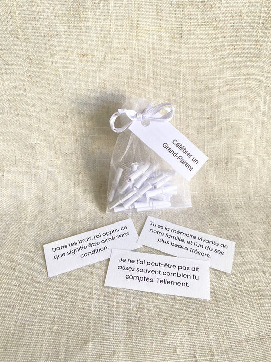 CÉLÉBRER UN GRAND-PARENT - 30 messages inspirants à piocher