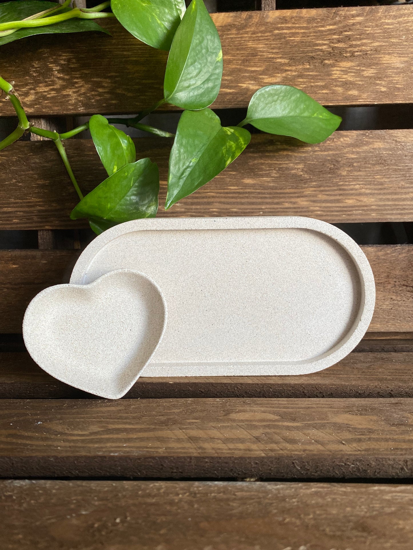 Ensemble vide-poche - Effet Sable