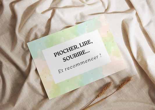Étiquette pour Pots à messages - Aquarelle - Inscription au choix - À imprimer