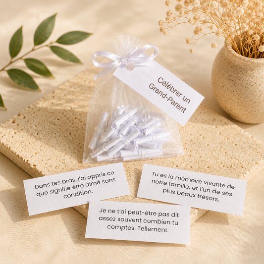 CÉLÉBRER UN GRAND-PARENT - 30 messages inspirants à piocher